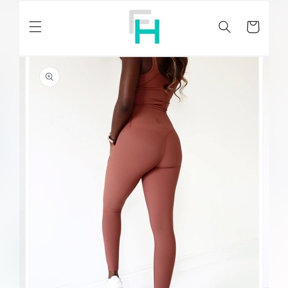 First Health Apparel - Ribbed Leggings - Picture 5 of 6